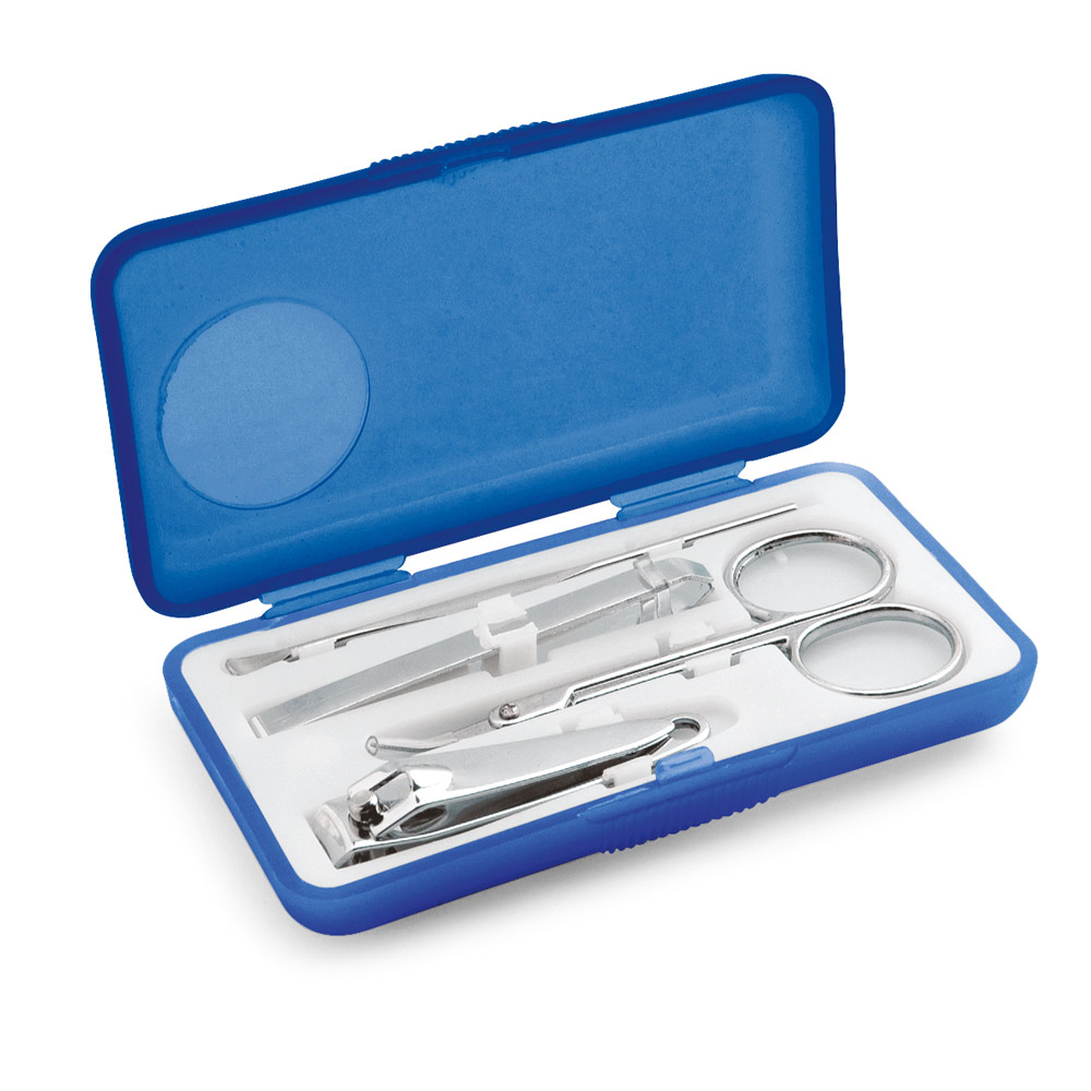Kit Manicure com 4 Peça mais estojo Personalizado
