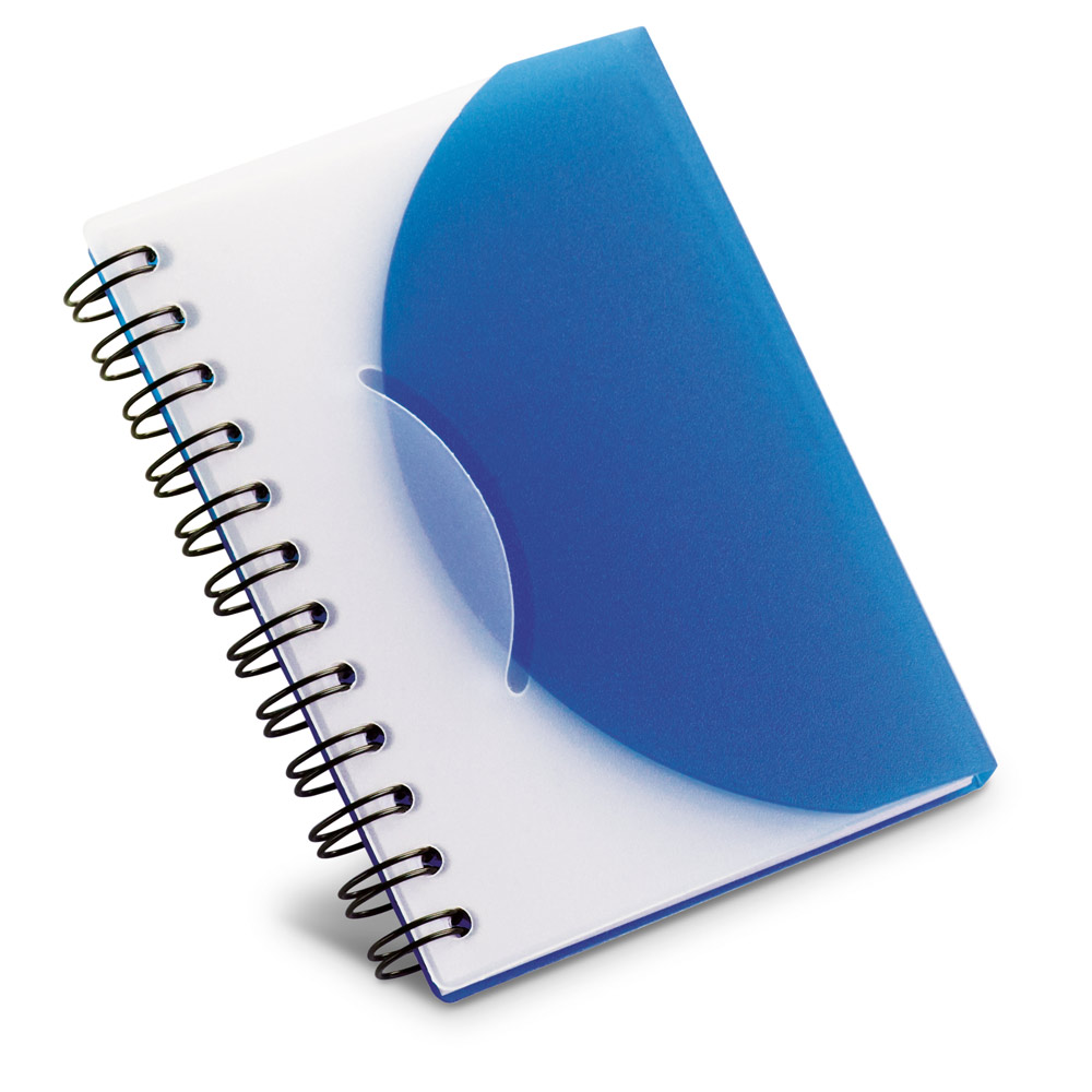 Caderno A7 para Brinde em PP com Folhas Lisas