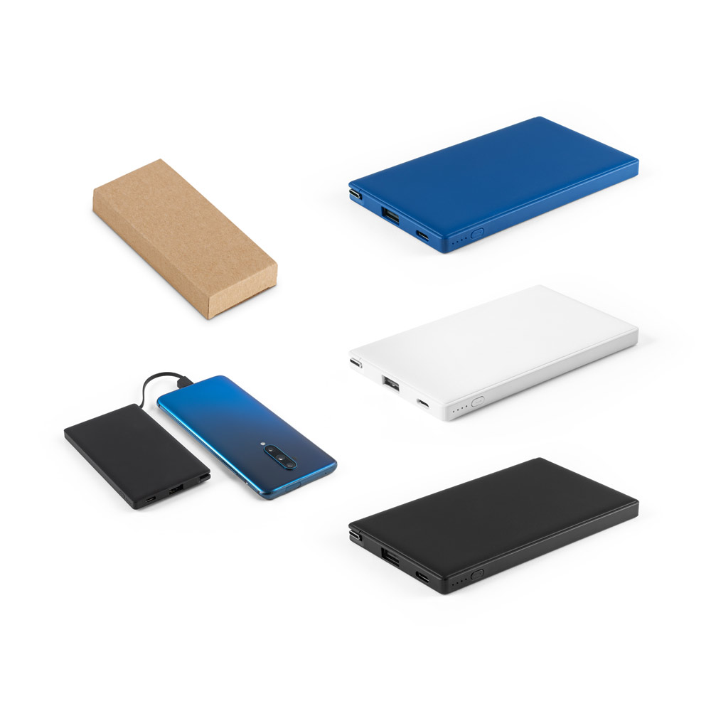 Bateria Portátil Reciclada 4000mAh para Brindes