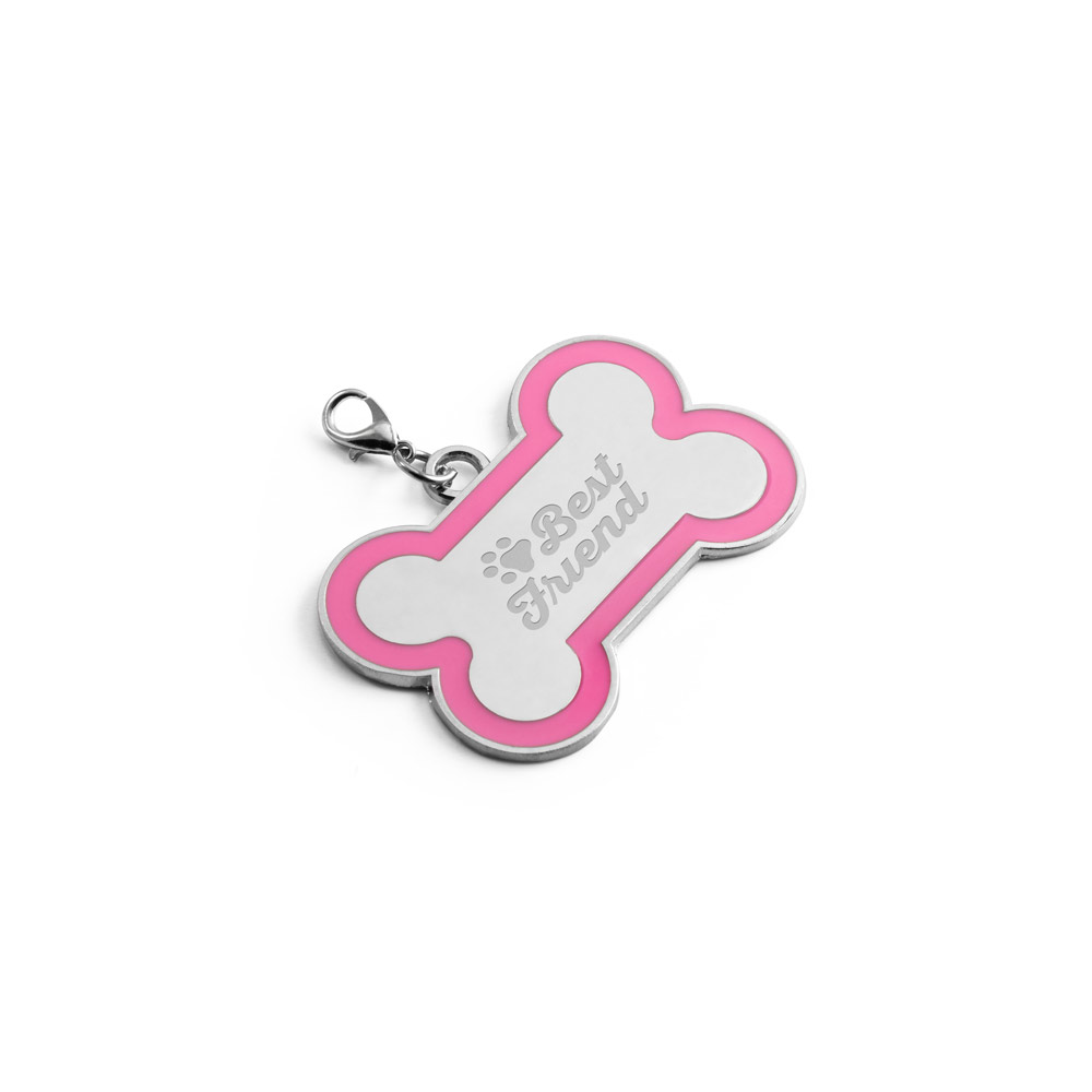 Chaveiro Osso Personalizado com Linha Colorida