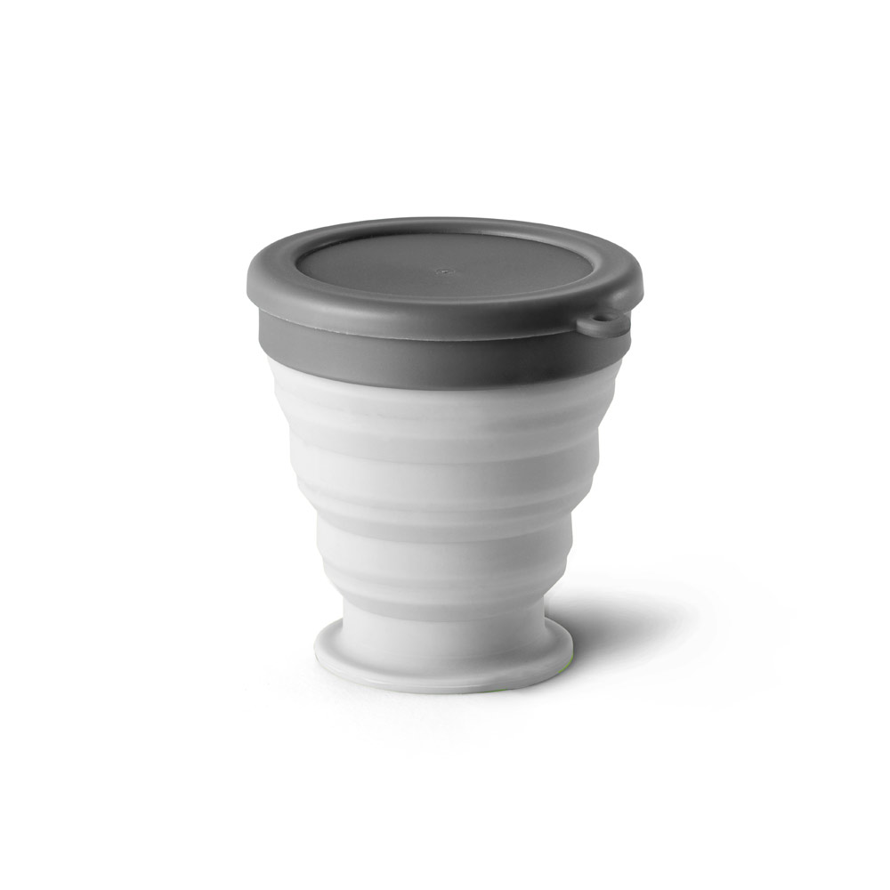 Copo Dobrável de Silicone 240 mL para Brindes