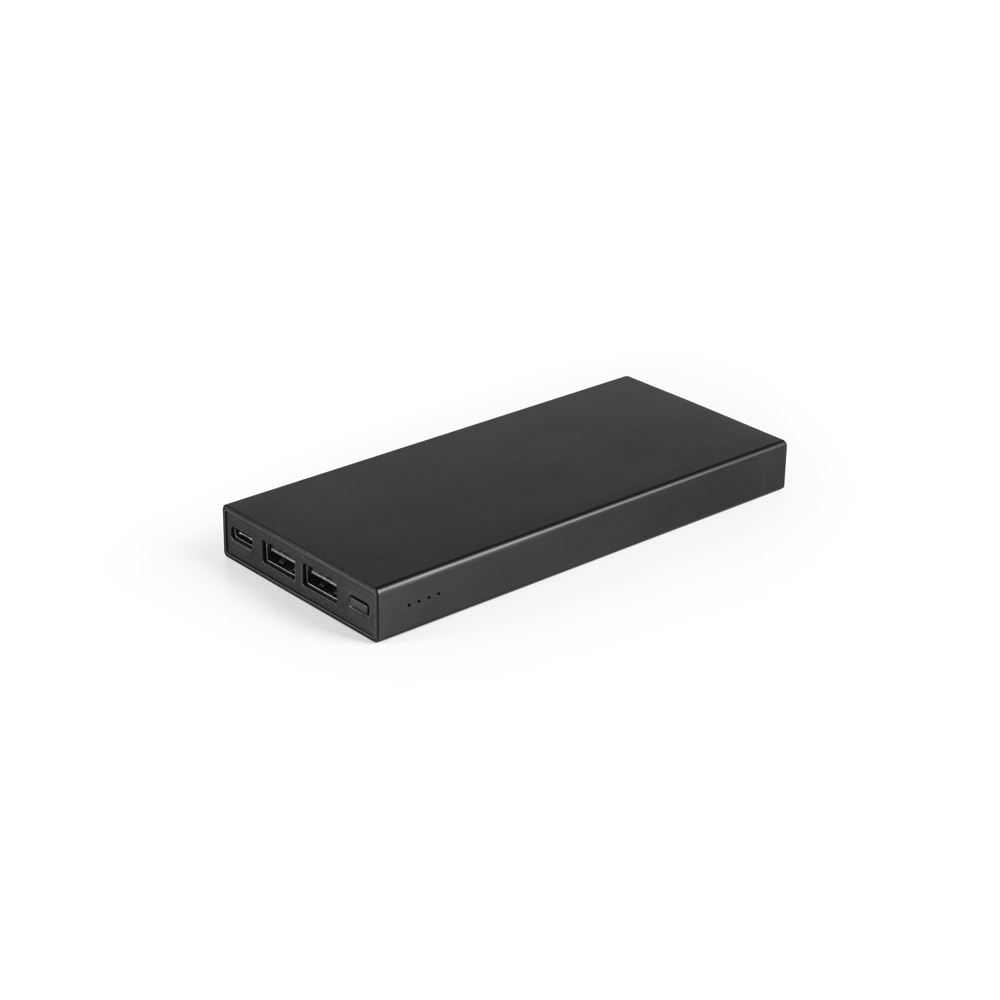Bateria Portátil Personalizada em Alumínio 100% Reciclado com 10.000 mAh
