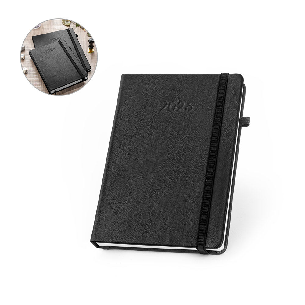 Agenda A5 em PU Personalizada à base de água
