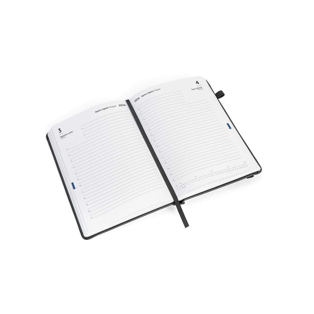 Agenda A5 em PU Personalizada à base de água