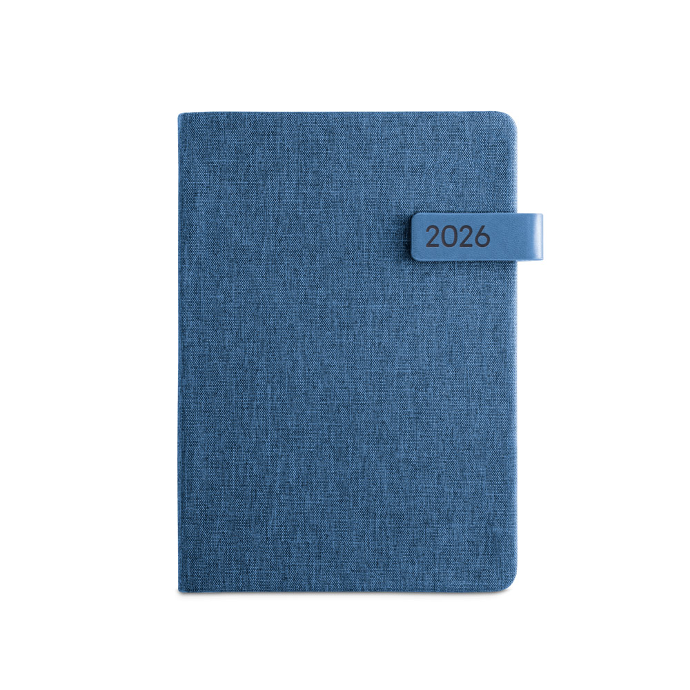 Agenda Diária em RPet Personalizada com Fecho Magnetico