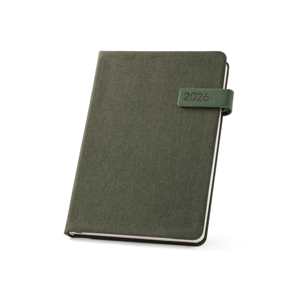 Agenda Diária em RPet Personalizada com Fecho Magnetico