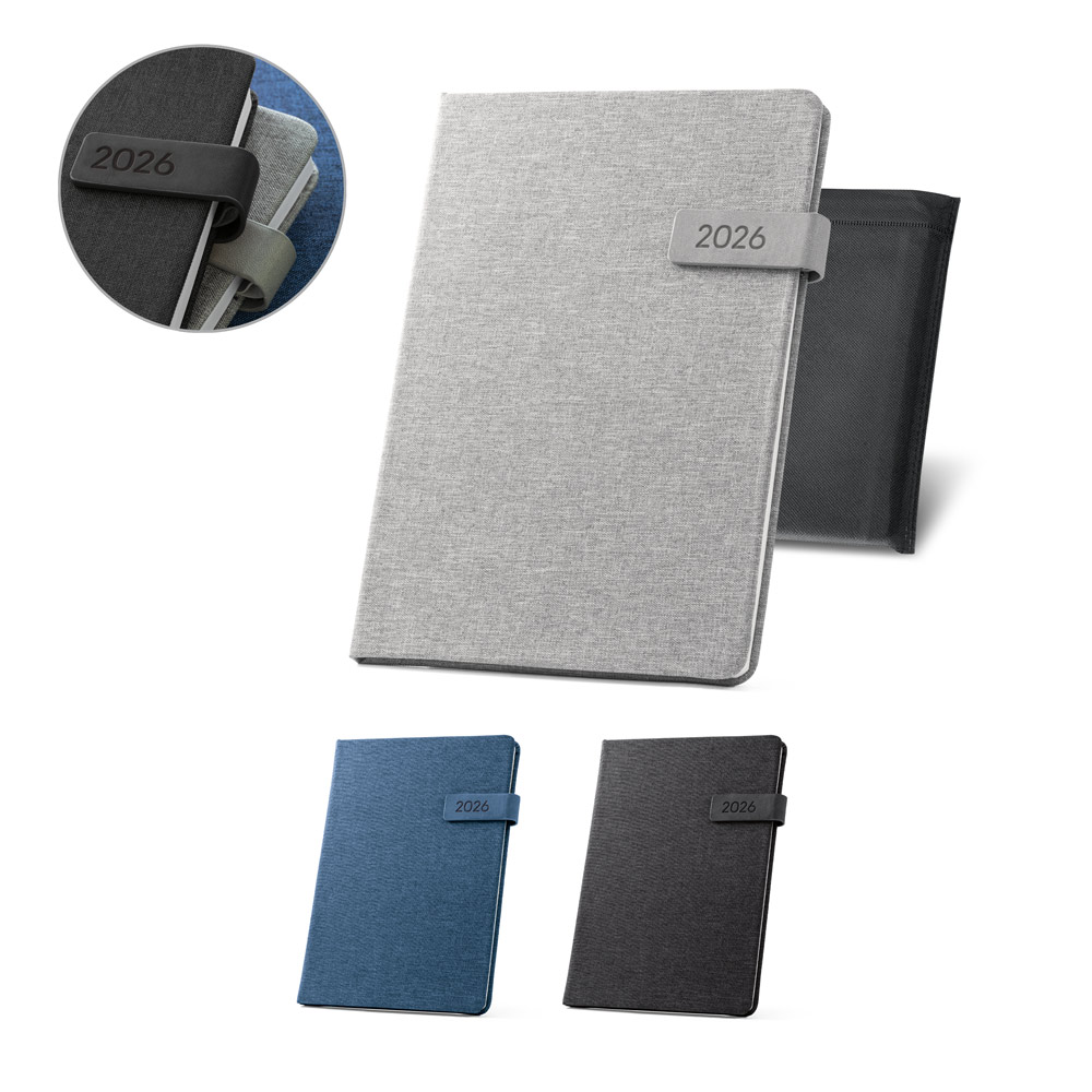 Agenda B5 Personalizada em PET 100% Reciclado
