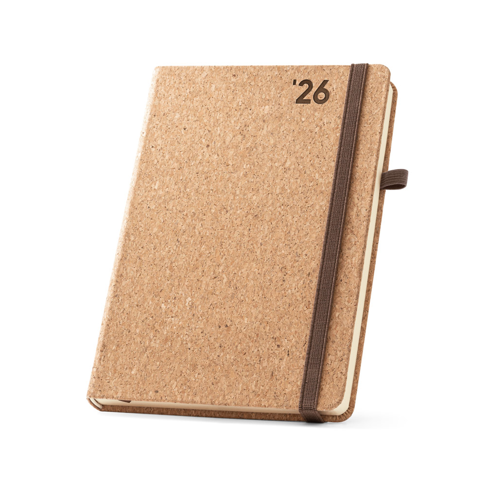 Agenda em Cortiça Personalizada