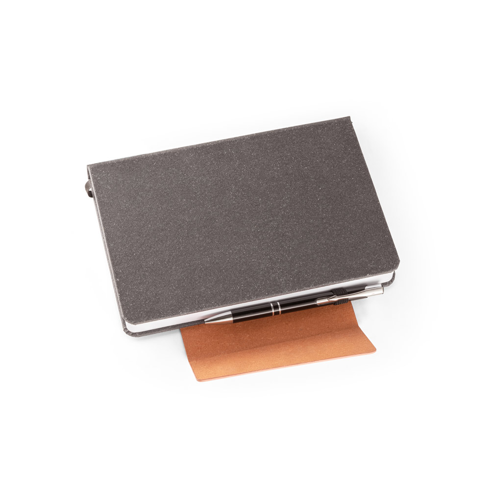 Agenda A5 personalizada em pele 58% reciclada