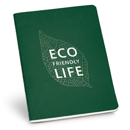 Caderno A5 Reciclado Brinde de Capa Flexível
