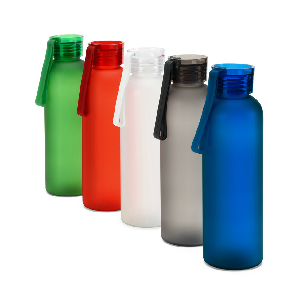 Squeeze para Brindes 600ml em PET 100% Reciclado com Acabamento Fosco