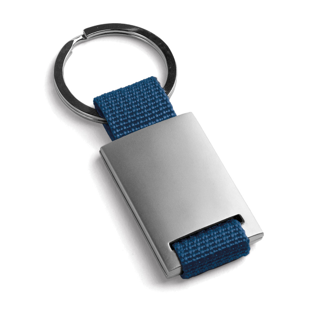 Chaveiro Personalizado Uma Combinação de Metal e Webbing