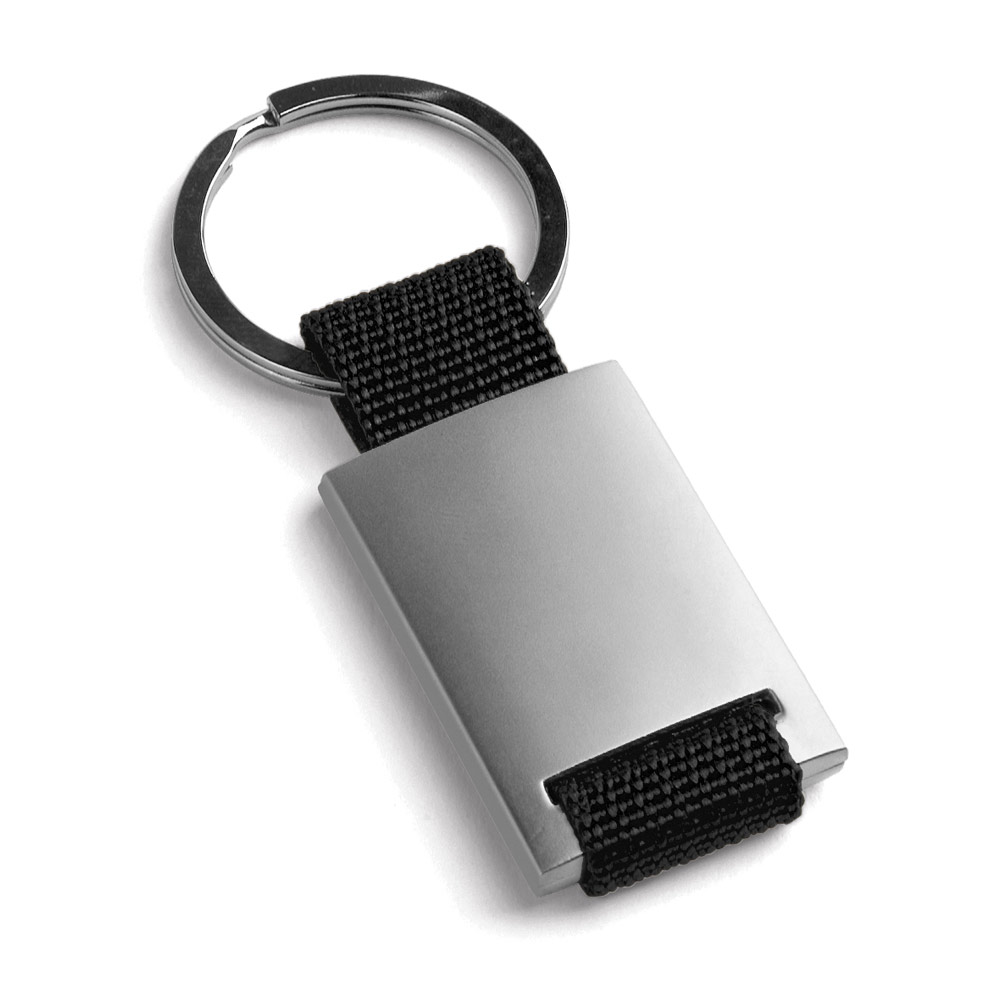 Chaveiro Personalizado Uma Combinação de Metal e Webbing