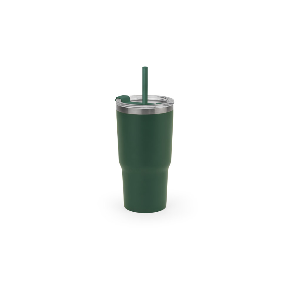 Copo Personalizado em Aço Inox Reciclado com Parede Dupla 600 mL