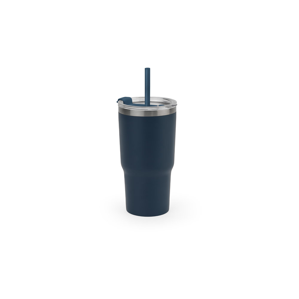 Copo Personalizado em Aço Inox Reciclado com Parede Dupla 600 mL