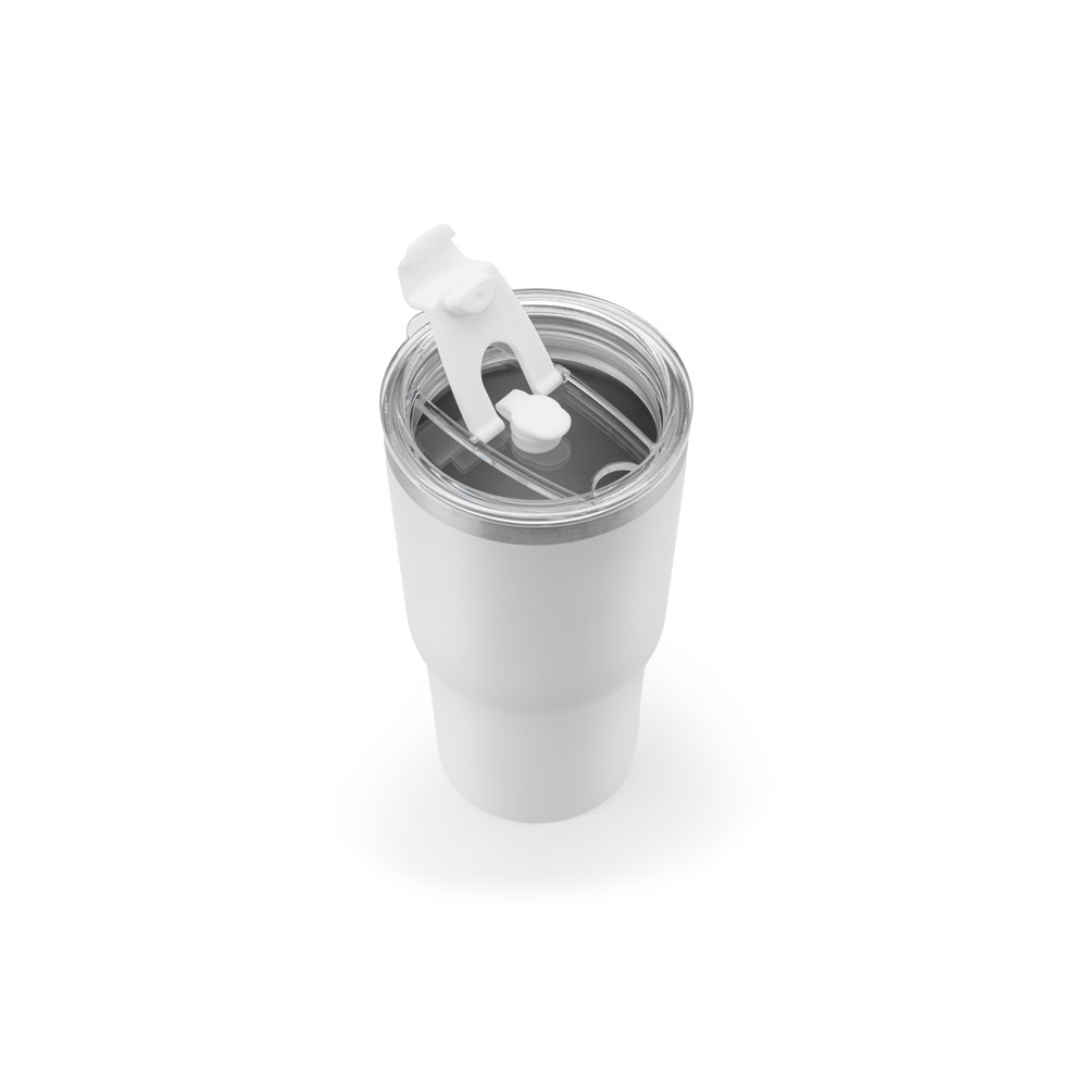 Copo Personalizado em Aço Inox Reciclado com Parede Dupla 600 mL