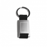 Chaveiro Personalizado Uma Combinação de Metal e Webbing