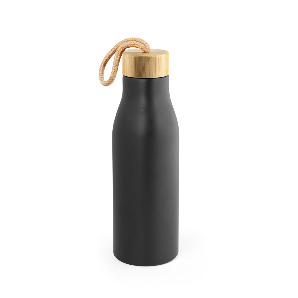 Squeeze para Brindes em aço inox 90% reciclado de parede simples 570 mL