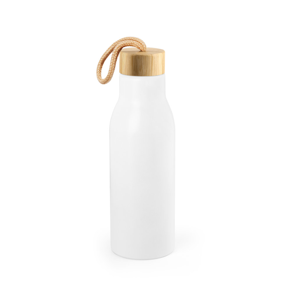Squeeze para Brindes em aço inox 90% reciclado de parede simples 570 mL