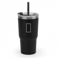 Copo Personalizado em Aço Inox  Reciclado com Parede Dupla 600 mL