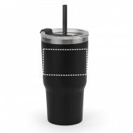 Copo Personalizado em Aço Inox  Reciclado com Parede Dupla 600 mL