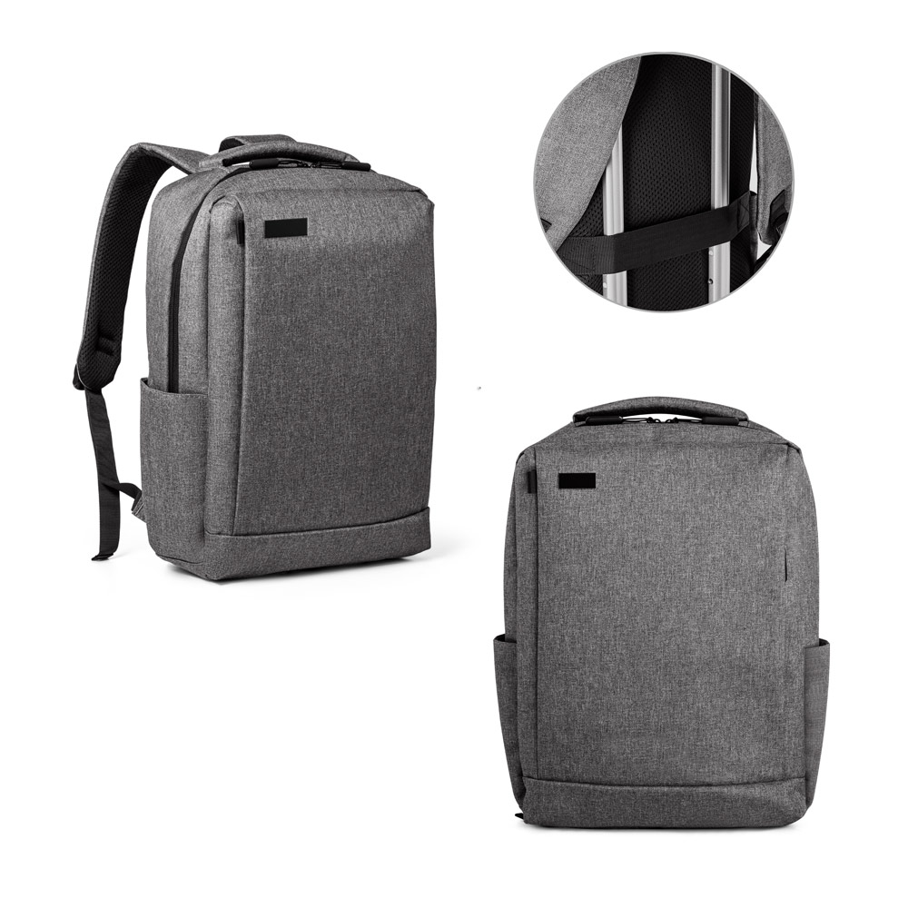 Mochila para notebook com placa para personalização