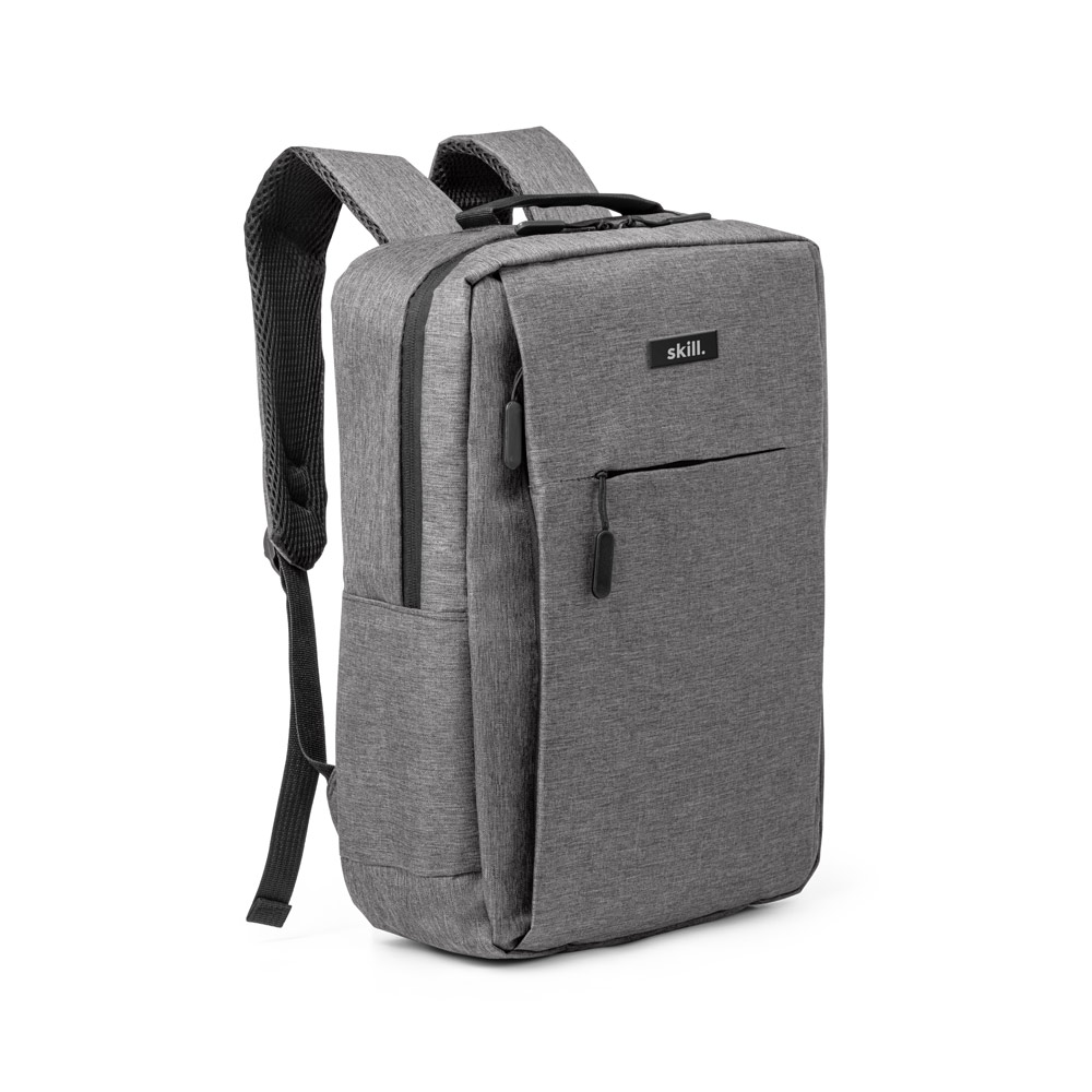Mochila para notebook com placa para personalização