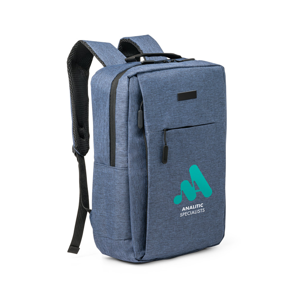 Mochila para notebook com placa para personalização