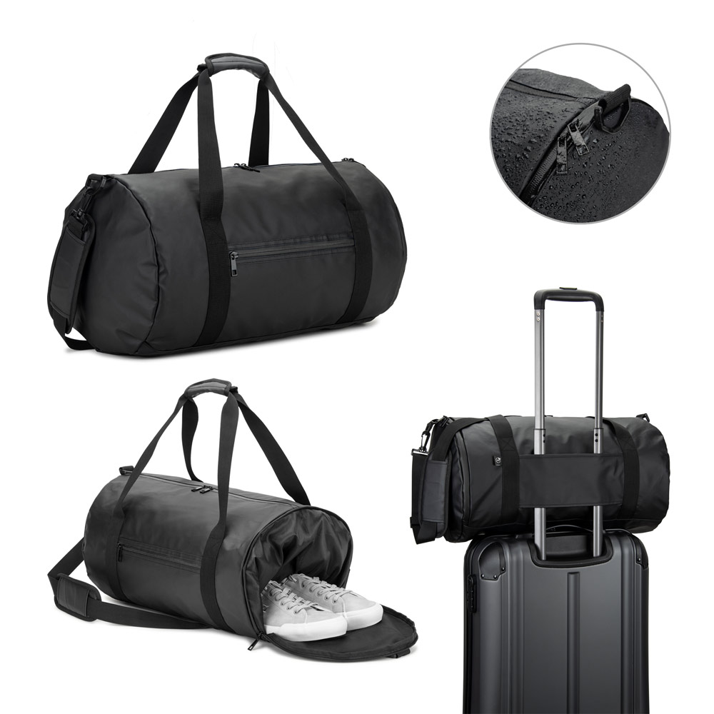 Bolsa esportiva personalizada em poliéster reciclado 32 L