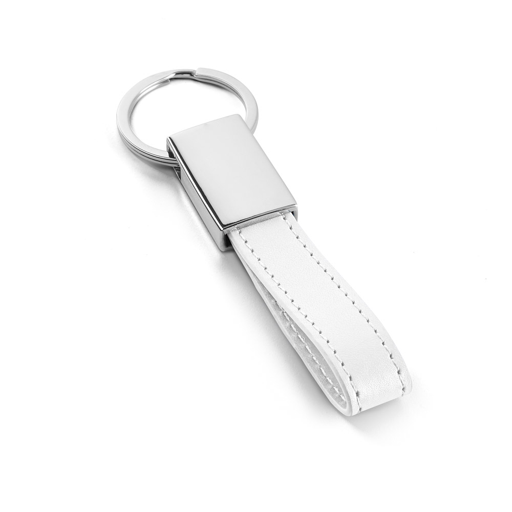 Chaveiro para brindes em PU e metal