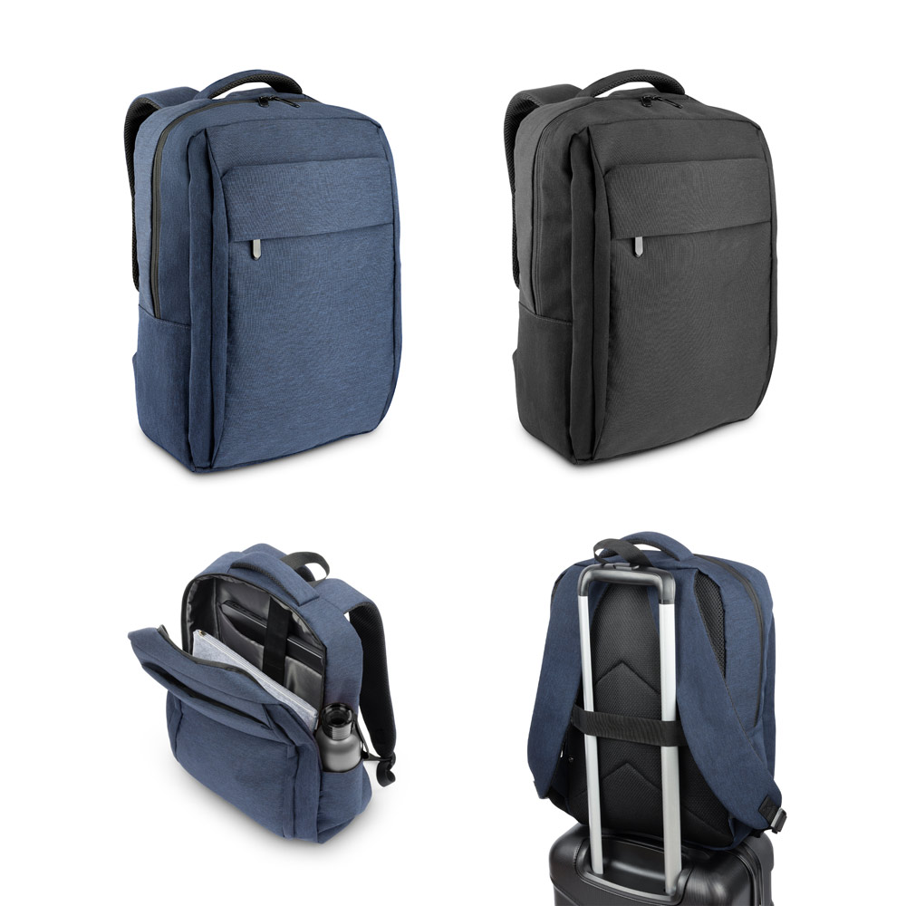 Mochila personalizada para notebook 15,6" em poliéster reciclado 18 L