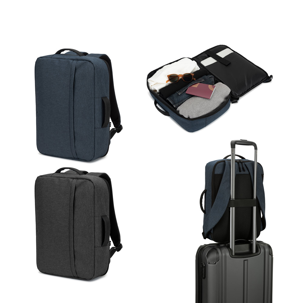 Mochila personalizada para notebook 15.6" em poliéster reciclado 15 L