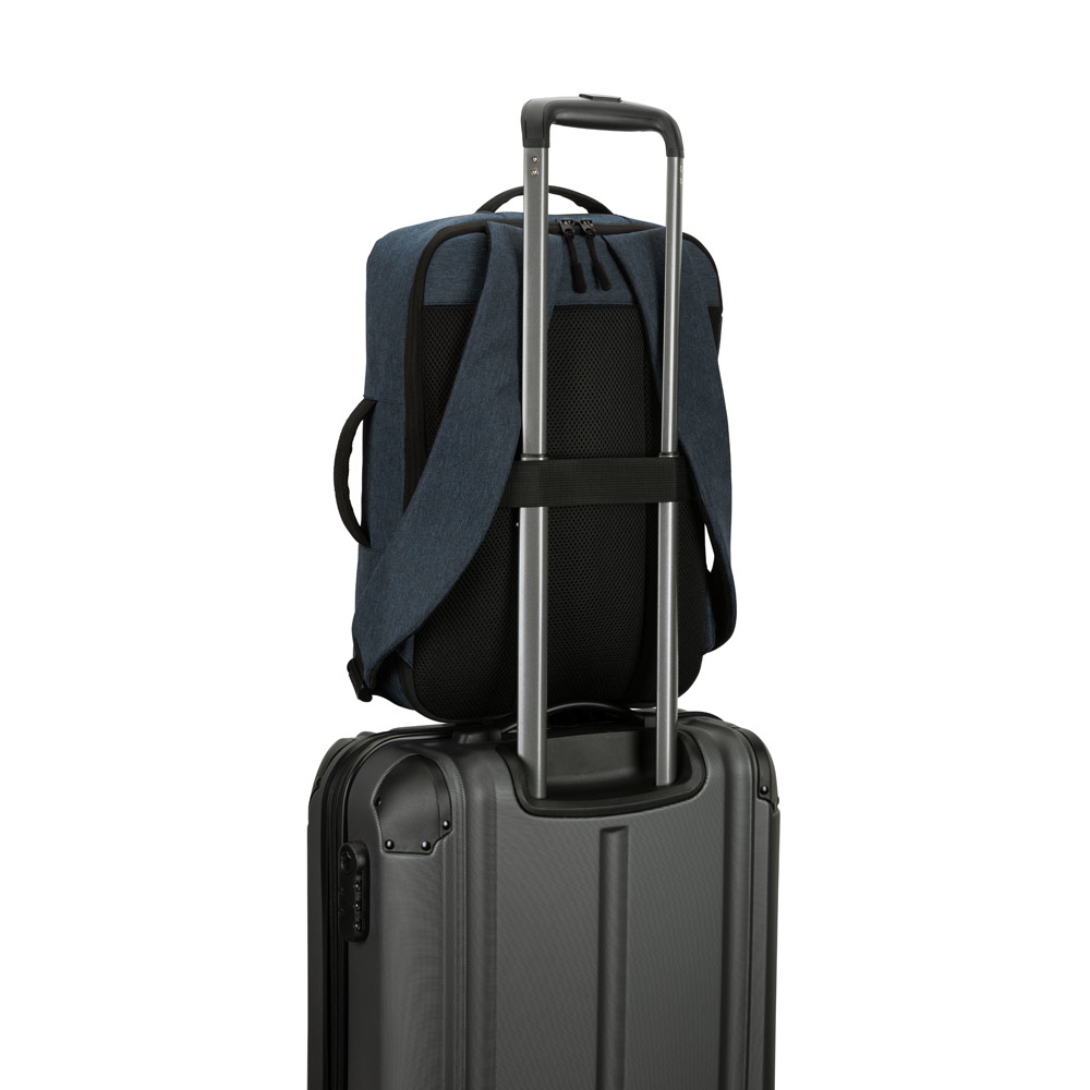 Mochila personalizada para notebook 15.6" em poliéster reciclado 15 L