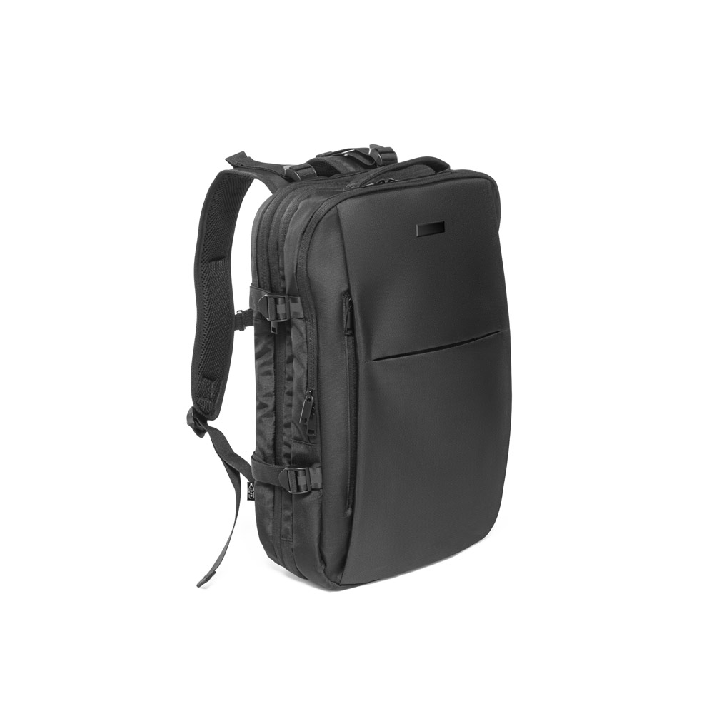 Mochila de Viagem Personalizada em Poliéster Reciclado com Bolso para Notebook 17.3" (29 L)