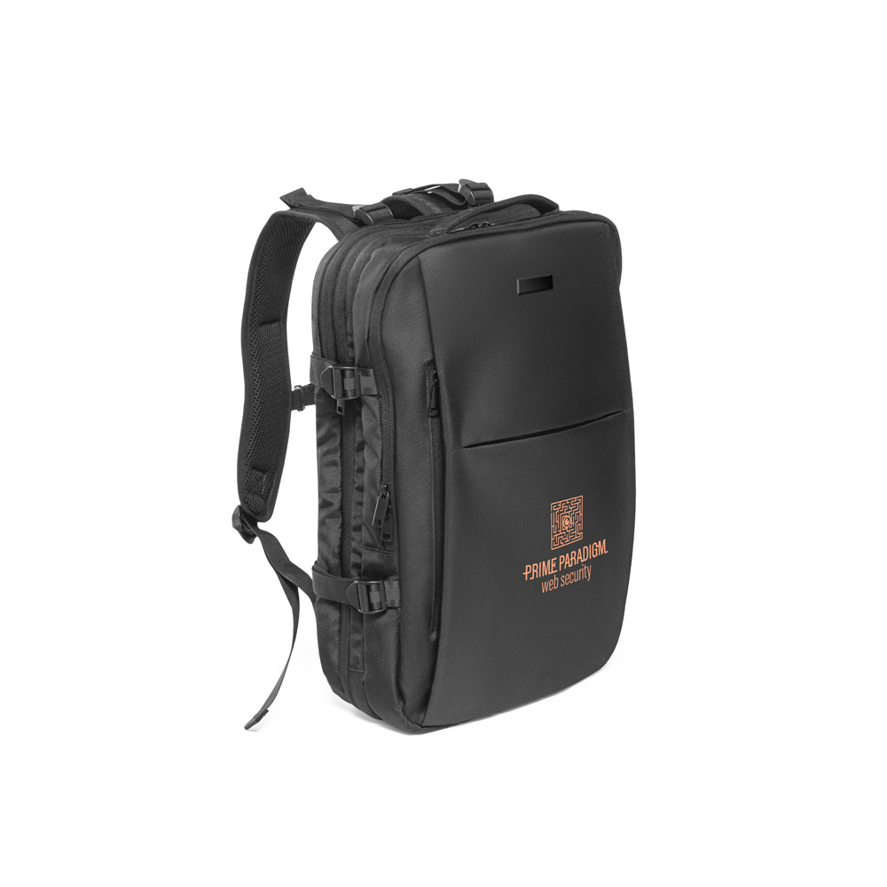 Mochila de Viagem Personalizada em Poliéster Reciclado com Bolso para Notebook 17.3" (29 L)