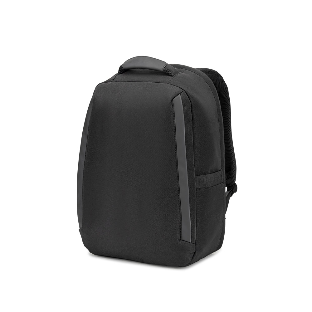 Mochila antirroubo para notebook personalizada 17.3" em poliéster reciclado 20 L