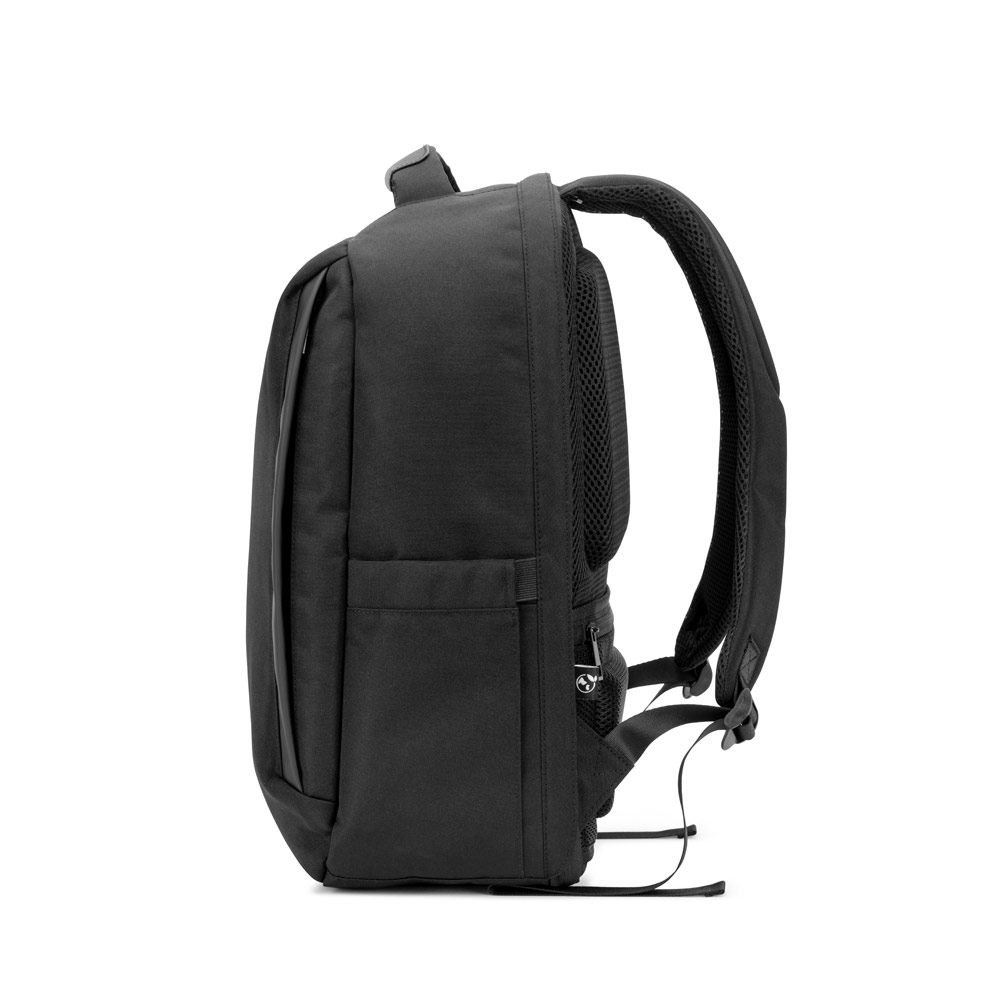Mochila antirroubo para notebook personalizada 17.3" em poliéster reciclado 20 L