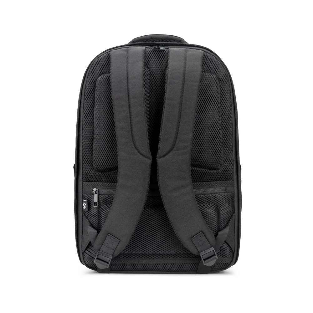 Mochila antirroubo para notebook personalizada 17.3" em poliéster reciclado 20 L