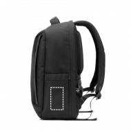 Mochila antirroubo para notebook personalizada 17.3" em poliéster reciclado 20 L