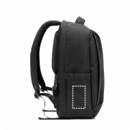 Mochila antirroubo para notebook personalizada 17.3" em poliéster reciclado 20 L