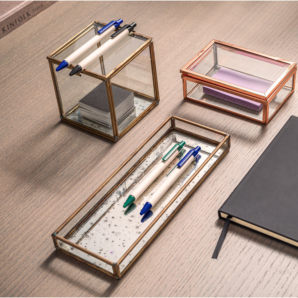 Caneta Personalizada reciclado com escrita em azul