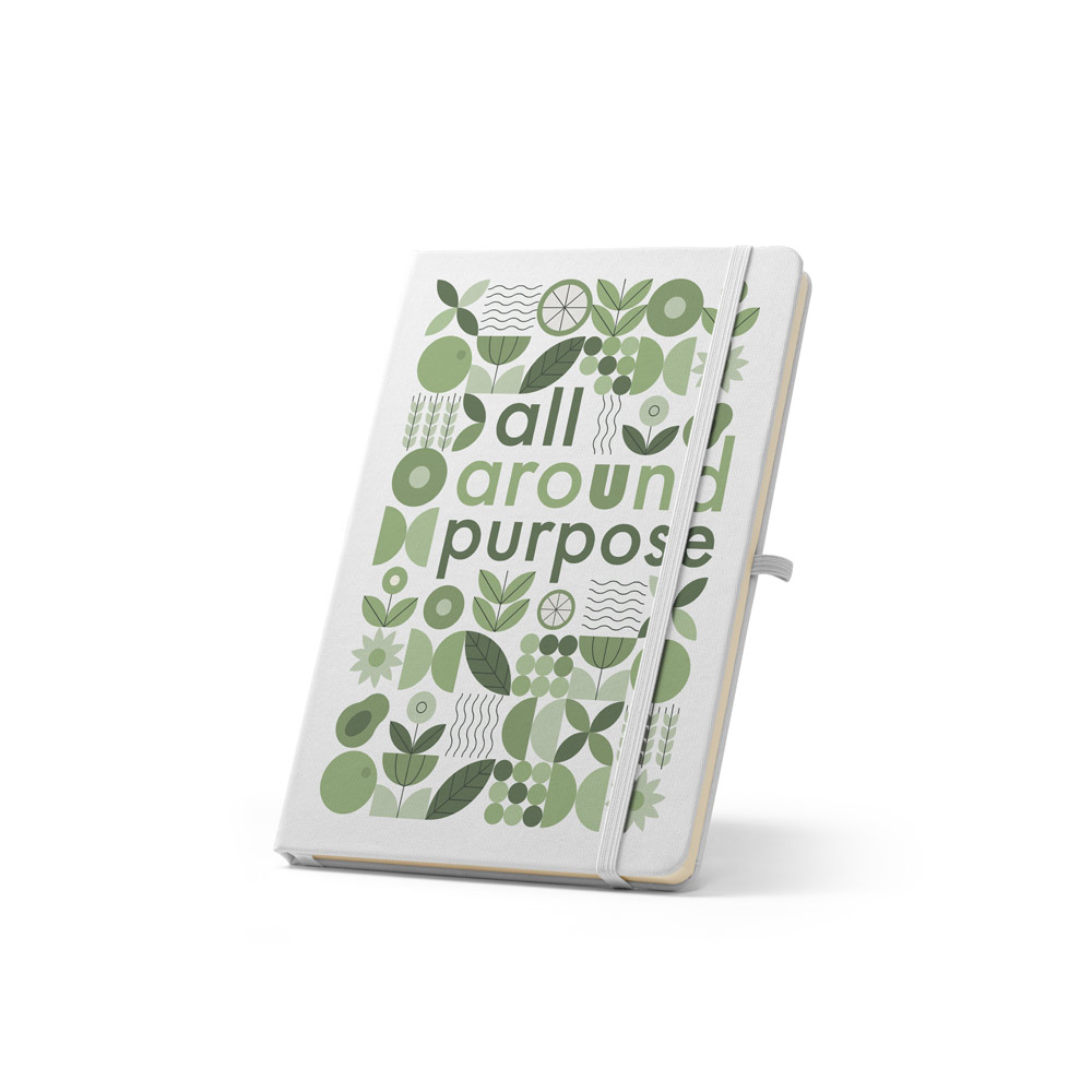 Caderno Personalizado A5 Capa Dura em PET 100% Reciclado