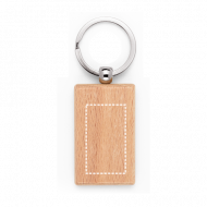 CHAVEIRO RETANGULAR PERSONALIZADO EM MADEIRA DE FAIA