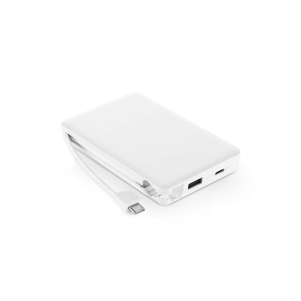 BATERIA PORTÁTIL PARA BRINDE 10.000 MAH ABS RECICLADO