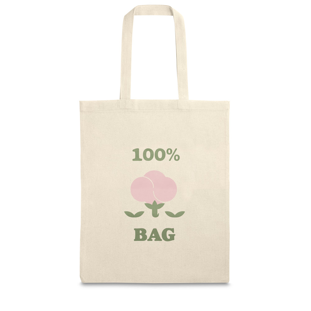 Sacola Personalizada 100% Algodão (120 g/m²)