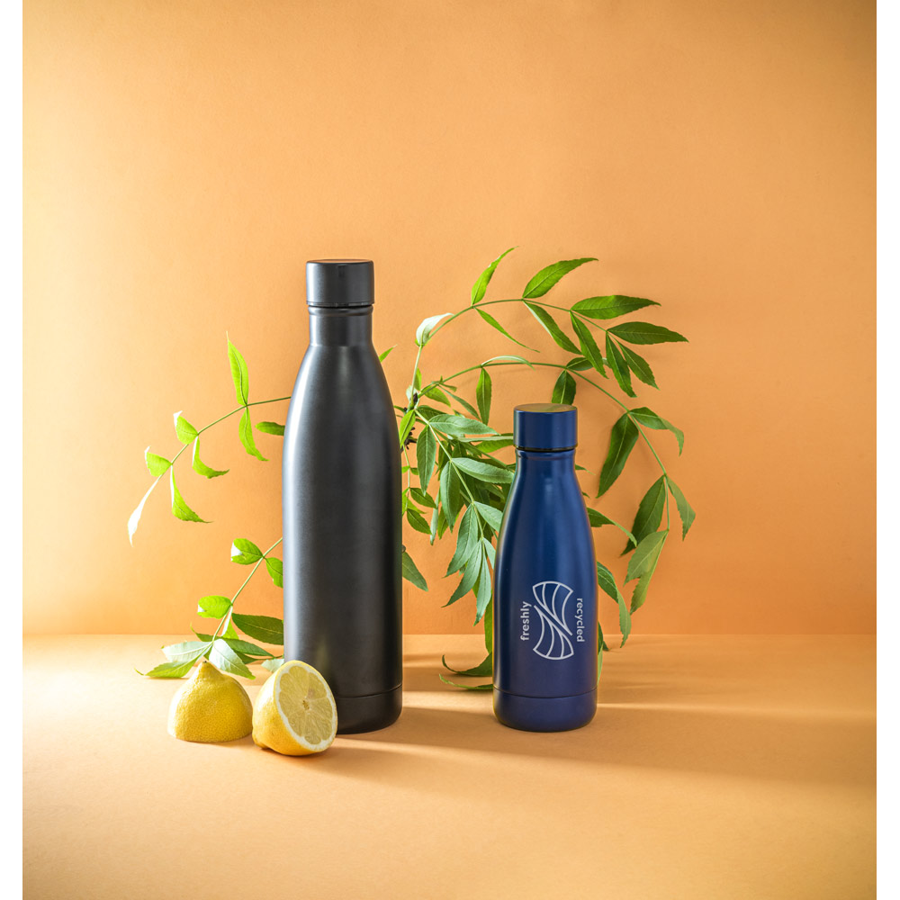 Garrafa Térmica 400ml em Aço Inox Reciclado Personalizado