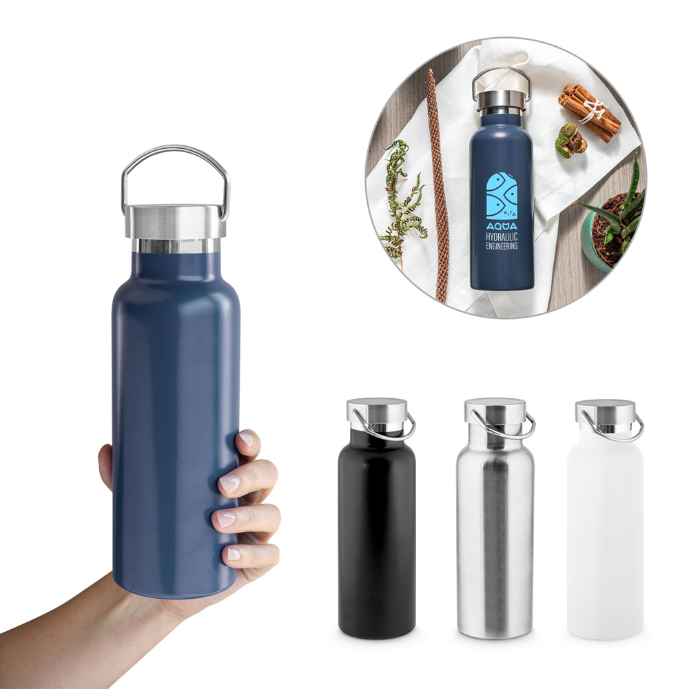 Garrafa em Inox Reciclado 810ml Personalizada