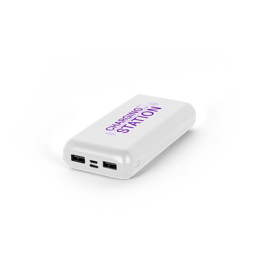 BATERIA PORTÁTIL PERSONALIZADA 20.000 MAH ABS RECICLADO