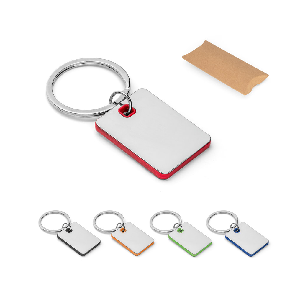 Chaveiro Personalizado Uma Combinação de Metal e Webbing