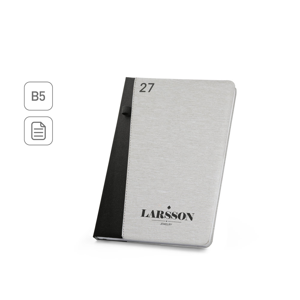 Agenda Diária em RPet Personalizada com Fecho Magnetico